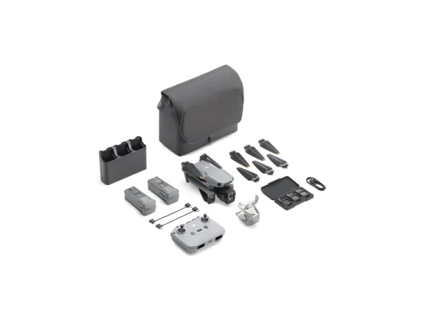 DJI AIR 3S Fly More Combo + DJI RC-N3 ,4K/60fps HDR Video,50 MP,70mm Tele Camera, 45-Min Flight Time