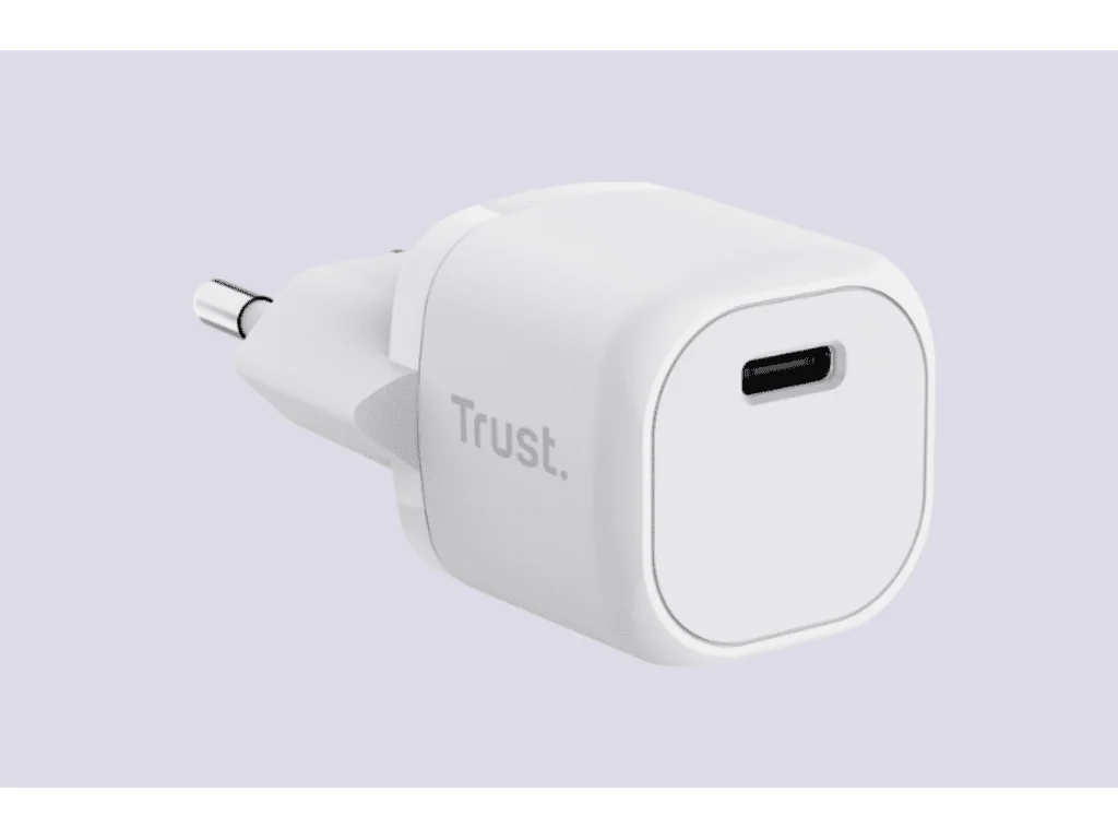 TRUST Maxo Ultra-small 20W USB-C PD Charger White