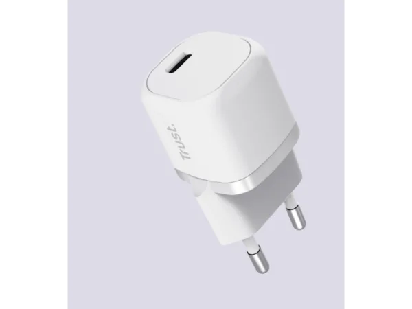 TRUST Maxo Ultra-small 20W USB-C PD Charger White