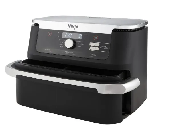 NINJA AF500EU, Airfryer, dupla korpa, 10.4L, dozvoljeno pranje u mašini