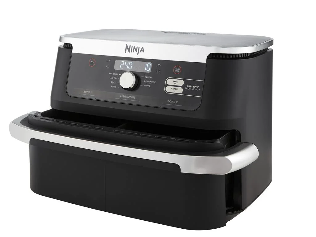 NINJA AF500EU, Airfryer, dupla korpa, 10.4L, dozvoljeno pranje u mašini