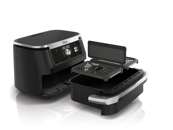 NINJA AF500EU, Airfryer, dupla korpa, 10.4L, dozvoljeno pranje u mašini
