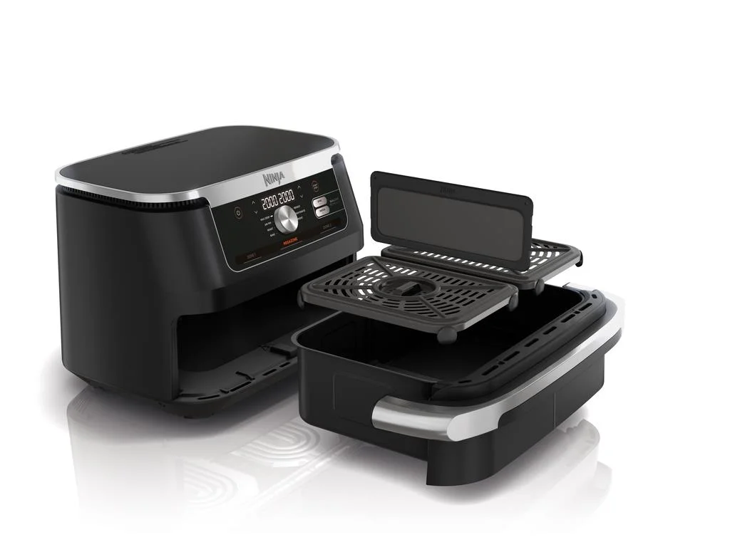 NINJA AF500EU, Airfryer, dupla korpa, 10.4L, dozvoljeno pranje u mašini