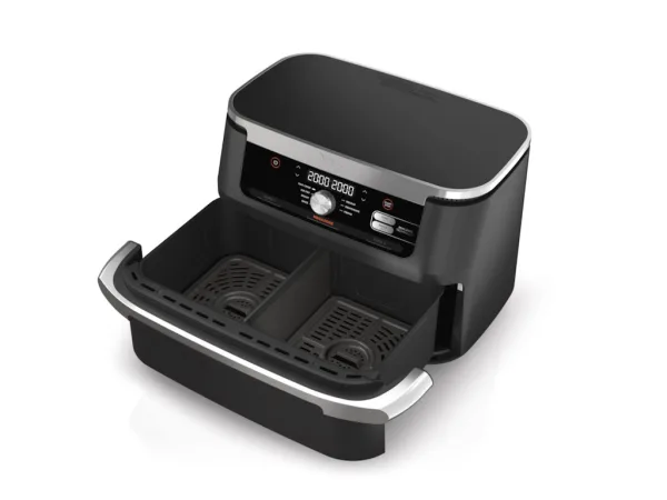 NINJA AF500EU, Airfryer, dupla korpa, 10.4L, dozvoljeno pranje u mašini