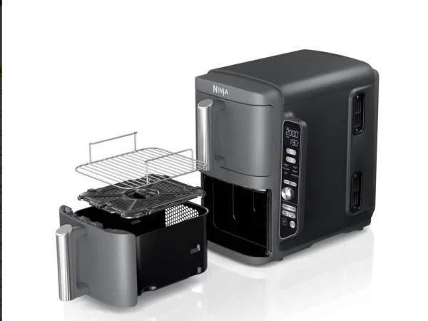 NINJA SL400EU, Airfryer, dupla korpa na 2 nivoa, 9.5L