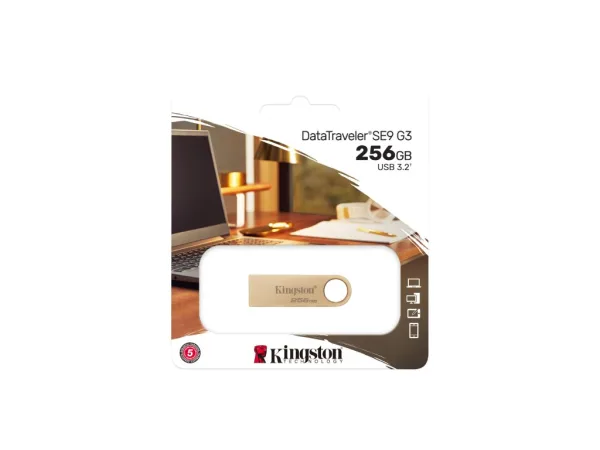 KINGSTON USB DISK DataTraveler SE9 G3 256GB USB 3.2 - Premium metal casing, Up to 220/100 MB/s R/W