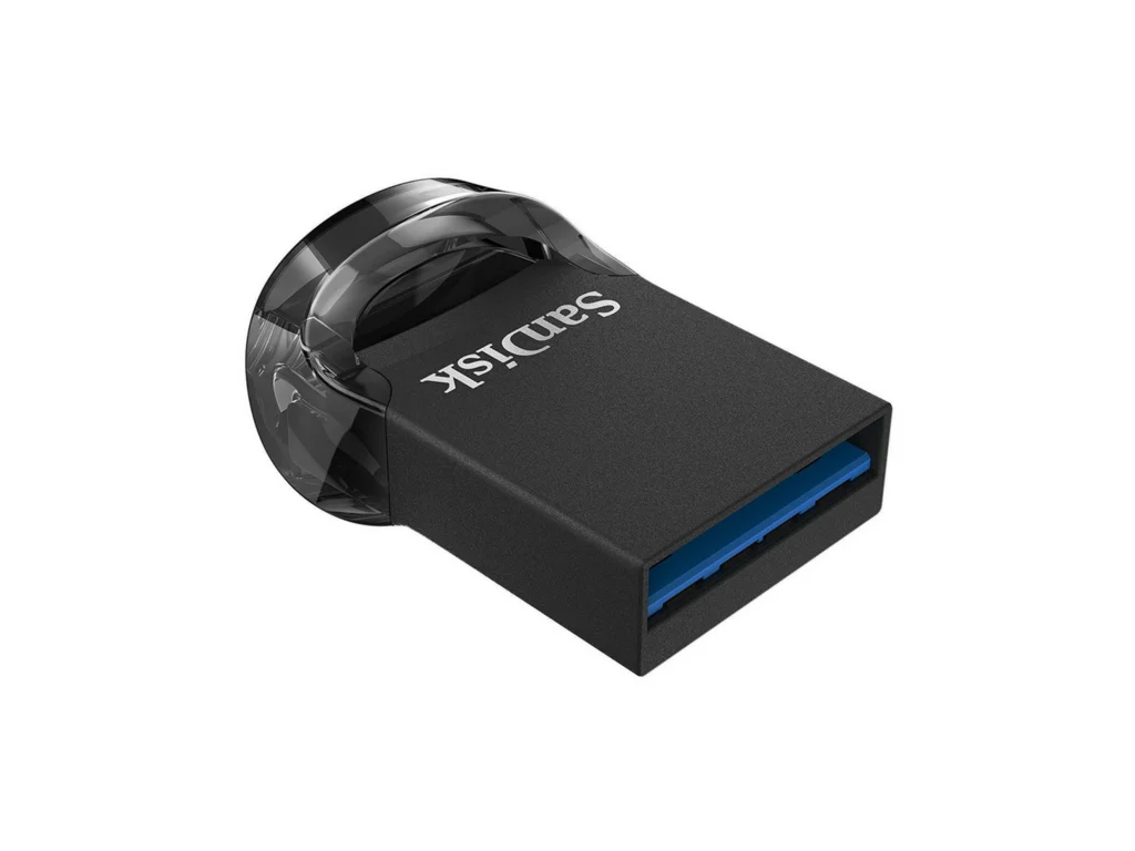 SanDisk USB Flash Drive 128GB Ultra Fit, USB 3.1, Read Speed: up to 130 MB/s