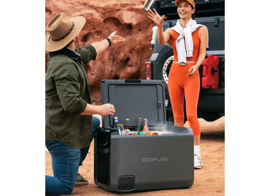 EcoFlow 55LPortable Refrig+EF10000mAhPB+EFBattery298Wh