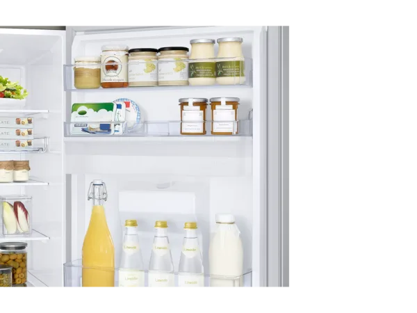 Samsung RB34C652ESA/EK kombinovani frižider, No Frost, 227l+114l, dispenzer, 595x1853x595, silver