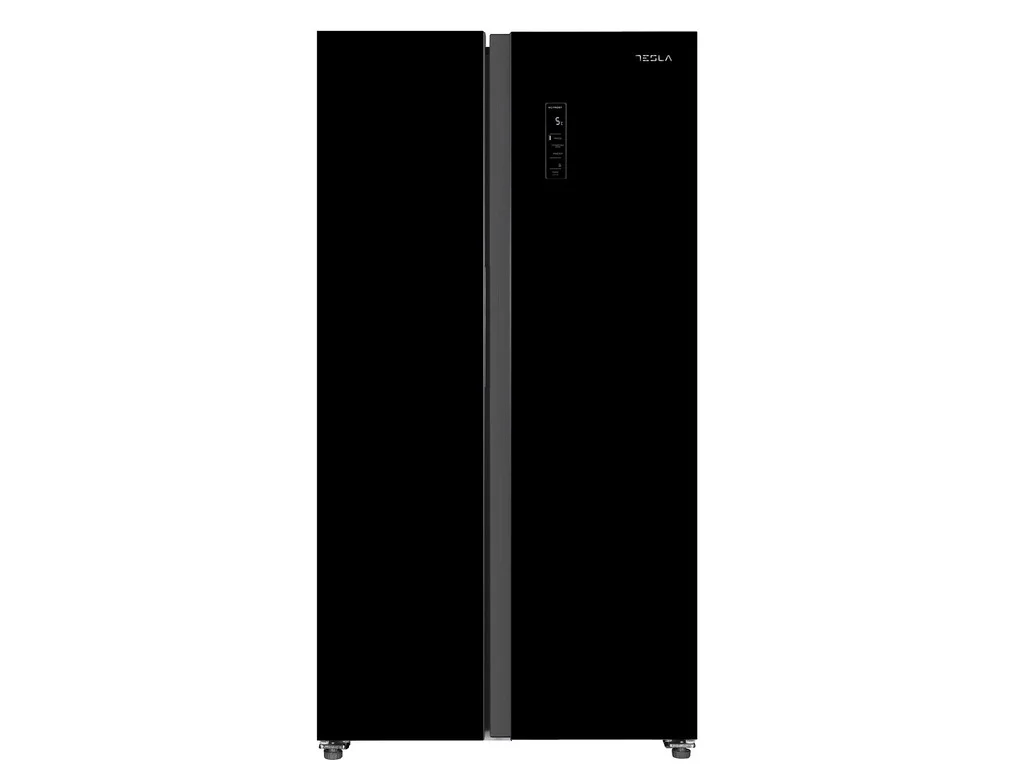 Tesla RB4300FHBE side-by-side frižider, zapremina 291l+148l, No Frost, displej, 90x59x177, black