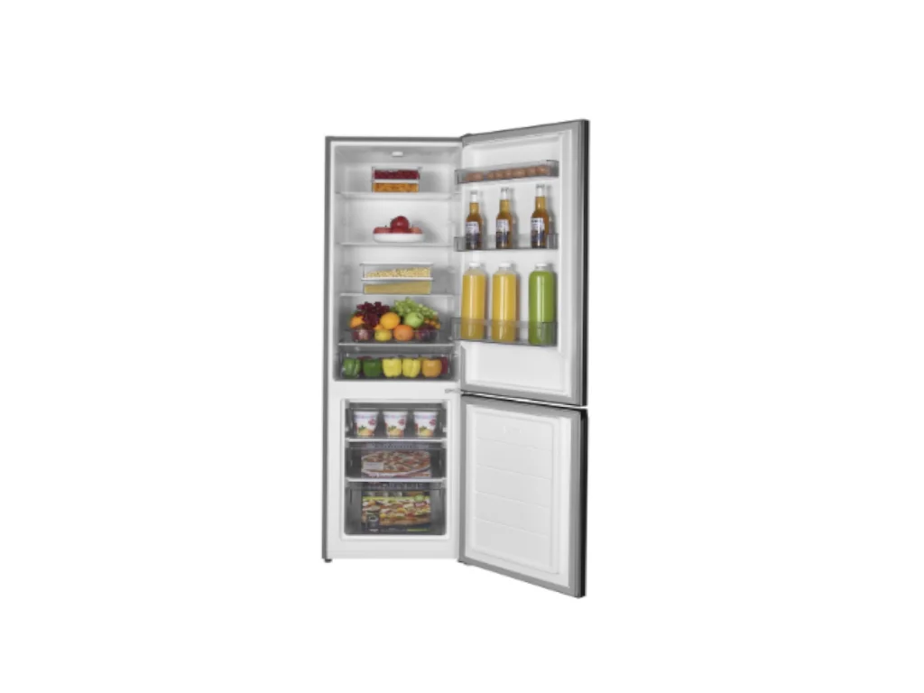 Tesla RC2600HXE kombinovani frižider, neto zapremina: 191l+71l, energ.klasa E, 55x56x180, inox