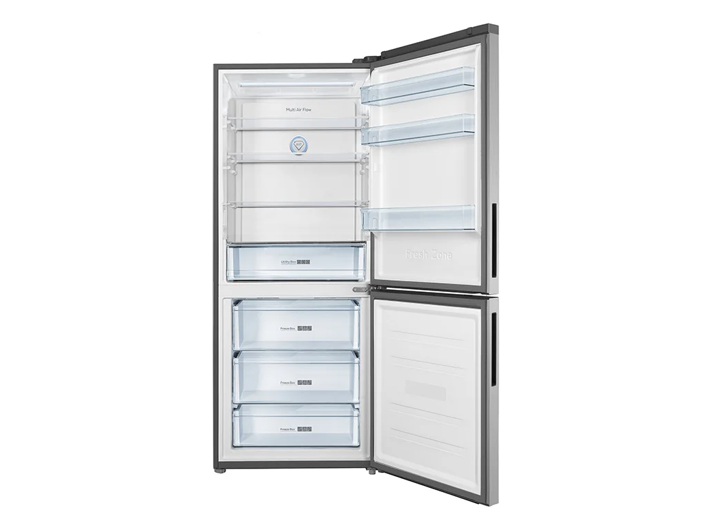 Tesla RC4201FTXE kombinovani frižider, Total No Frost, Neto (276+141l), ŠxVxD:703x670x1850, inox