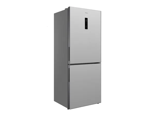 Tesla RC4201FTXE kombinovani frižider, Total No Frost, Neto (276+141l), ŠxVxD:703x670x1850, inox