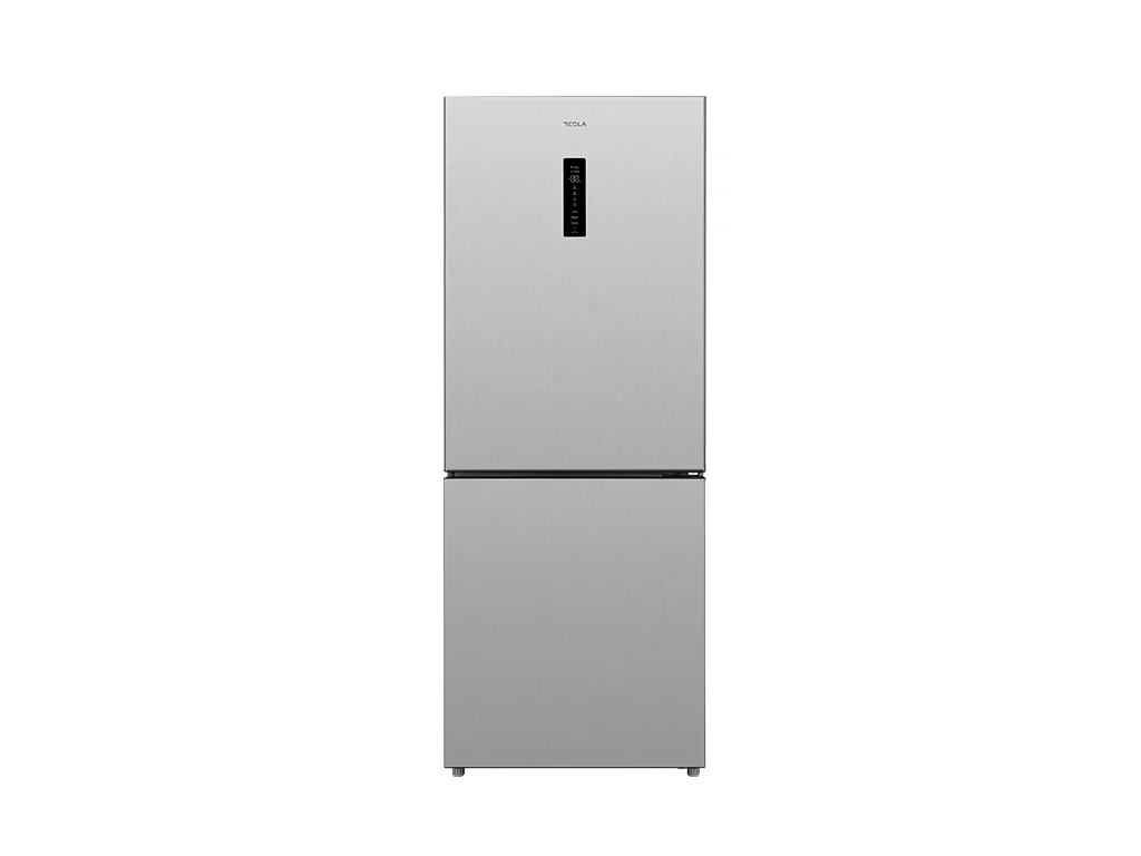Tesla RC4201FTXE kombinovani frižider, Total No Frost, Neto (276+141l), ŠxVxD:703x670x1850, inox