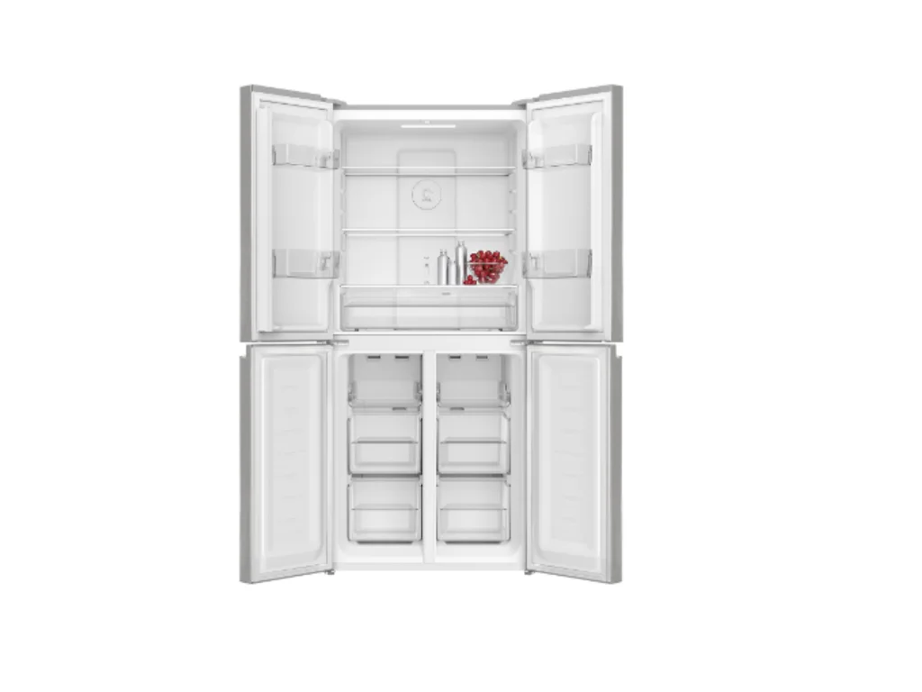 Tesla RM3400FHXE multi-door frižider, neto: 237l+125l, Total No frost, 790x1800x620, inox