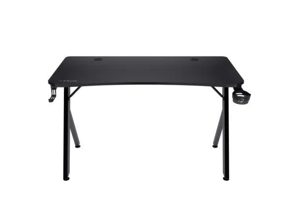 TRUST GXT 700 OMNIUS Gaming Desk, Cup holder, Headphone holder, anti-scratch, 120 cm x 60 cm x 74 cm