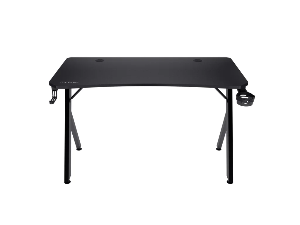 TRUST GXT 700 OMNIUS Gaming Desk, Cup holder, Headphone holder, anti-scratch, 120 cm x 60 cm x 74 cm