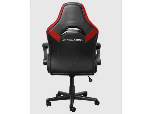 TRUST GXT 703R Riye Comfortable adjustable gaming chair,flip-up armrests,Max weight 140kg,Red