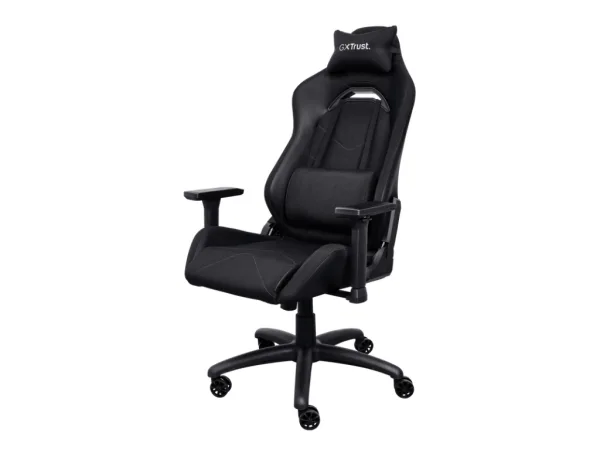 TRUST GXT 714 RUYA Comfortable Gaming Chair, Gas lift class 4, Max. weight 150 kg, Black