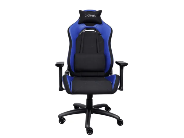 TRUST GXT 714B RUYA Comfortable Gaming Chair, Gas lift class 4, Max. weight 150 kg, BLUE