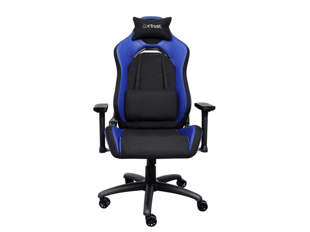 TRUST GXT 714B RUYA Comfortable Gaming Chair, Gas lift class 4, Max. weight 150 kg, BLUE