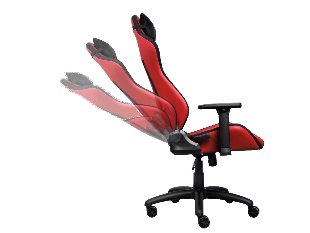 TRUST GXT 714R RUYA Comfortable Gaming Chair, Gas lift class 4, Max. weight 150 kg, RED
