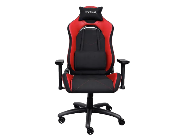 TRUST GXT 714R RUYA Comfortable Gaming Chair, Gas lift class 4, Max. weight 150 kg, RED