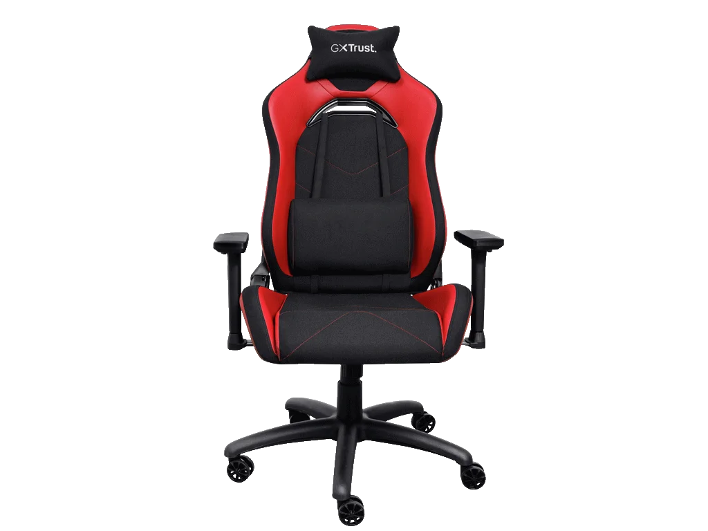 TRUST GXT 714R RUYA Comfortable Gaming Chair, Gas lift class 4, Max. weight 150 kg, RED