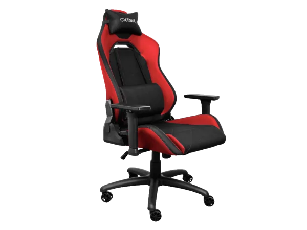 TRUST GXT 714R RUYA Comfortable Gaming Chair, Gas lift class 4, Max. weight 150 kg, RED