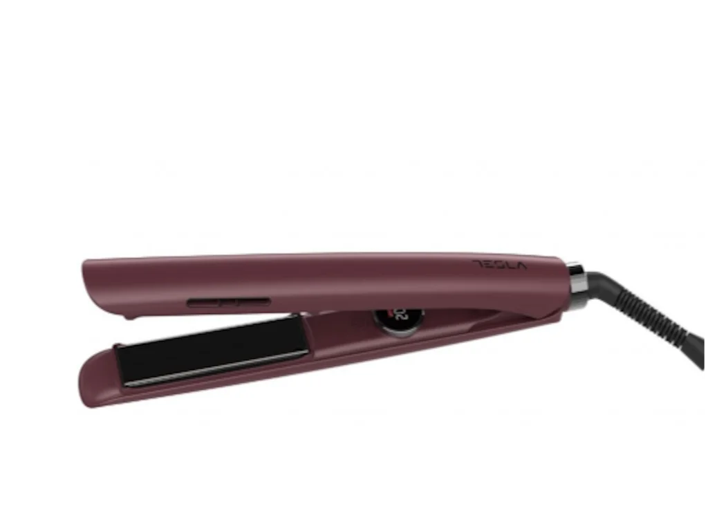 Tesla STH500BB, presa za kosu, 48W, 140-230 stepeni C, LED digital, IONIC, Burgandy line