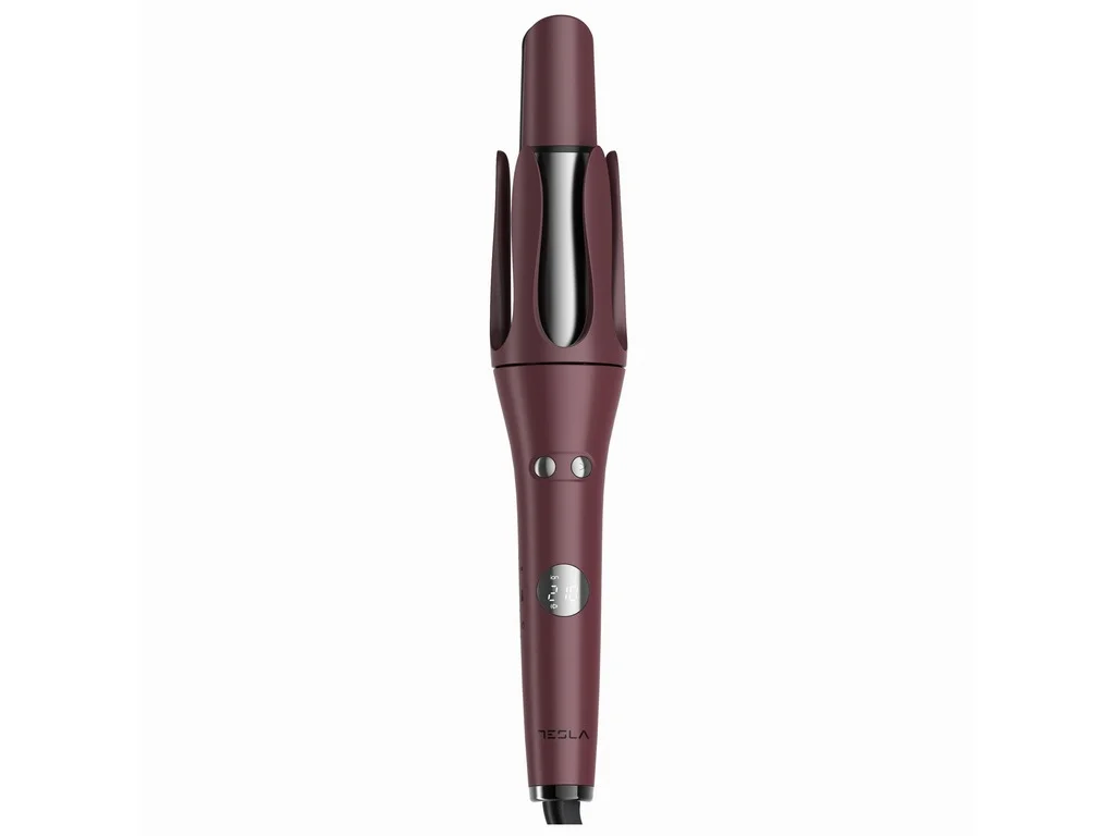 Tesla ACH500BBD, Stilzator za kosu, 45W, 170-210 stepeni C, digital display, IONIC, Burgandy line