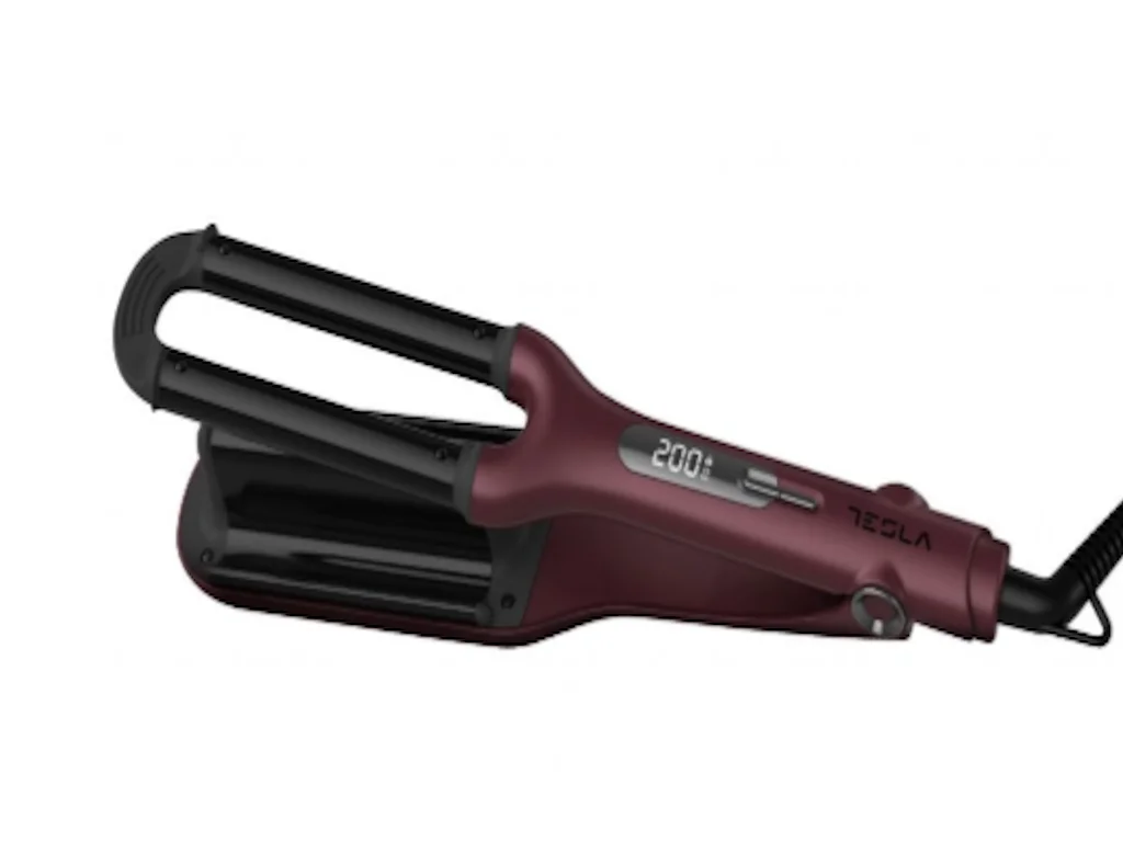 Tesla WVH500BB, Stilizator kose, 100w, 120-200 stepeni C, digital display, IONIC, Burgandy line