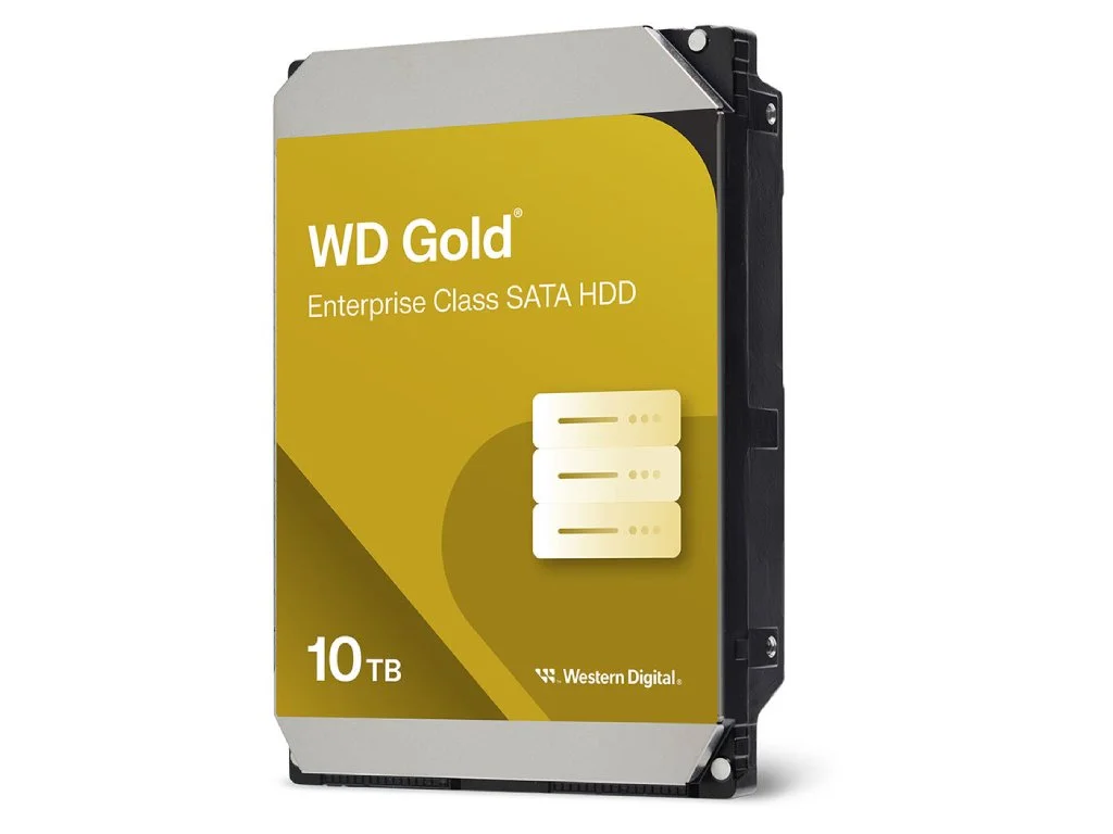 WD GOLD Enterprise HDD 10TB 3.5", 7200 RPM, 512MB Cache, up to 267MB/s transfer rate