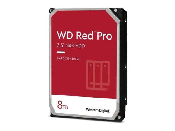WD RED PRO NAS HDD 8TB, 3.5
