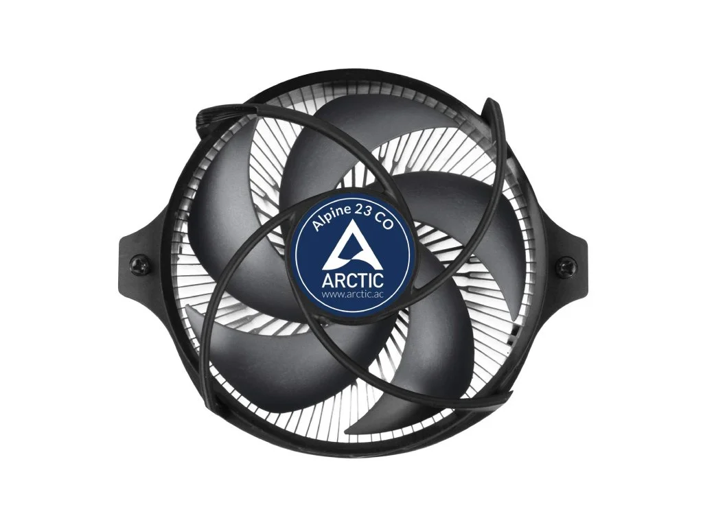 ARCTIC Alpine 23 CO Compact AMD CPU Cooler, 90 mm Fan, 2002700 rpm, Dual Ball Bearing, AM5, AM4