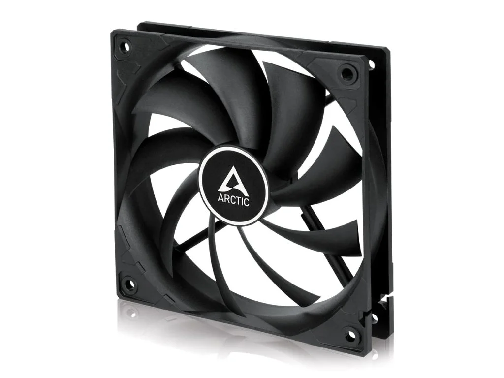 ARCTIC F12 PWM PST 120mm PWM Fan with Cable Splitter, 230-1350 rpm, 4-Pin Connector + 4-Pin socket