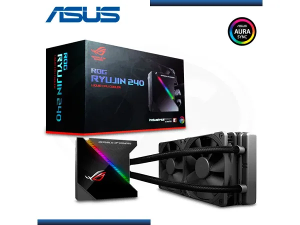 ASUS ROG RYUJIN 240 Liquid CPU cooler, 1.77