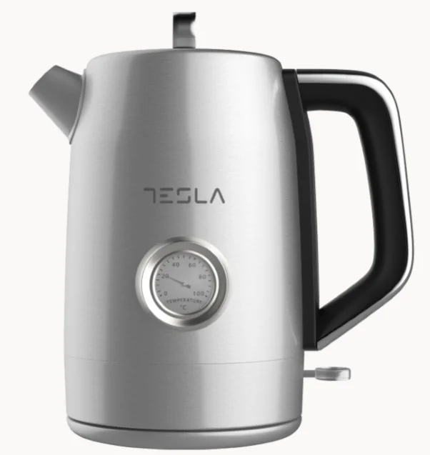 Tesla KT500X Ketler, 2220W, kapacitet 1.7 l, integrisan termometar, zaštita od pregrijavanja, inox