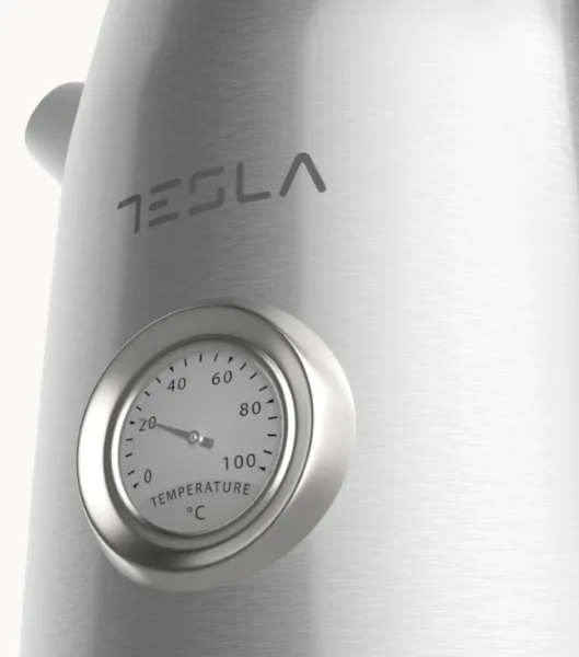 Tesla KT500X Ketler, 2220W, kapacitet 1.7 l, integrisan termometar, zaštita od pregrijavanja, inox