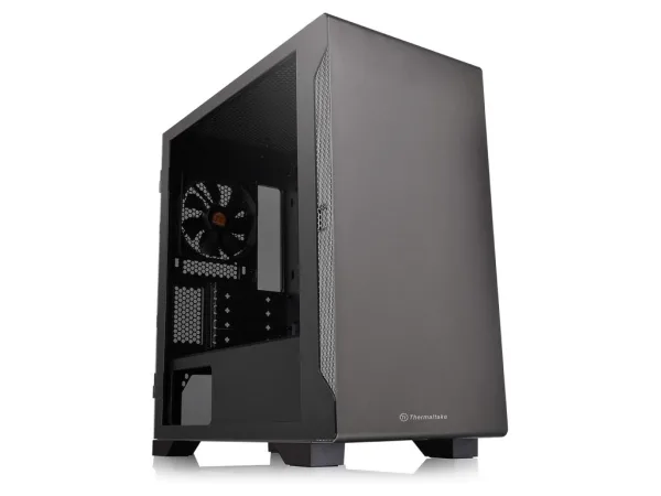 THERMALTAKE S100 Tempered Glass Micro Chassis, 120mm Standard Fan*1,USB 2.0*2/USB 3.0