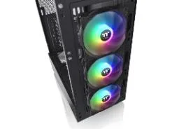THERMALTAKE S200 TG ARGB Mid Tower Chassis, Mesh, 3x hydraulic bearing 120mm ARGB, USB 3.0 x 2