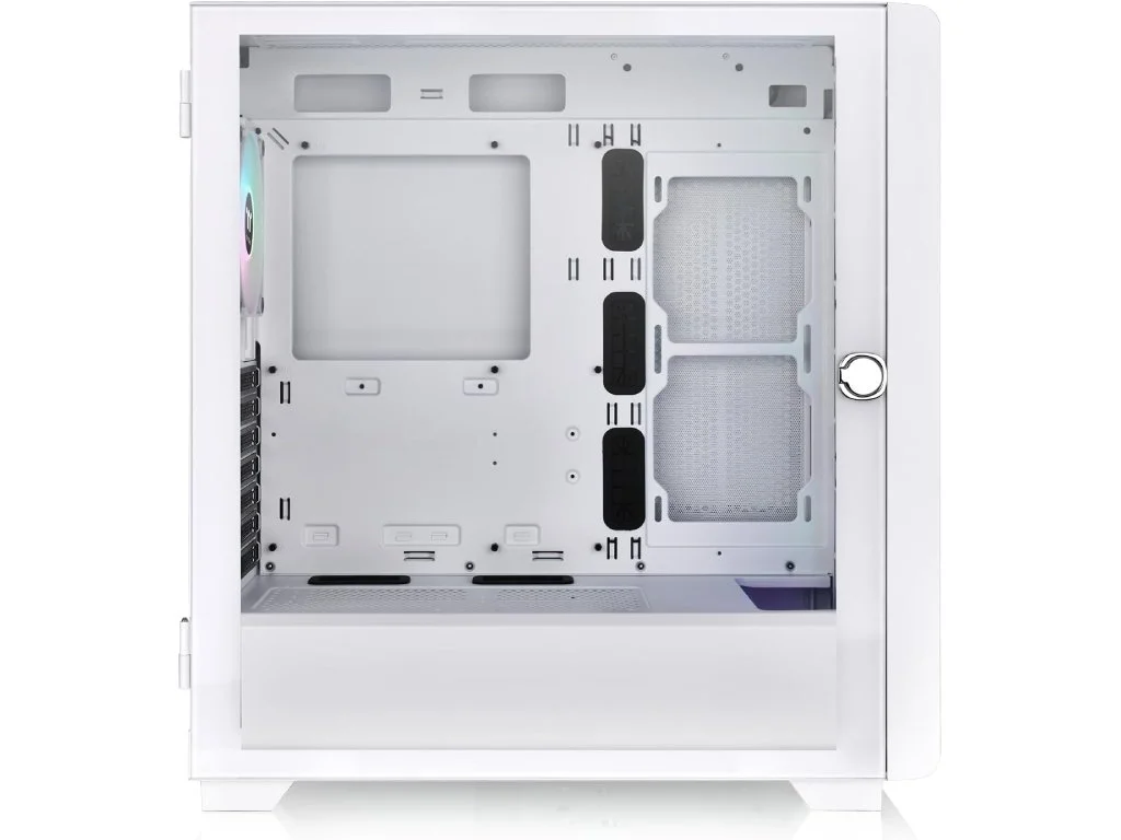 THERMALTAKE S250 TG Snow ARGB Mid Tower Chassis, Mesh, 4x CT120 120mm ARGB Fans, USB 3.0 x 2
