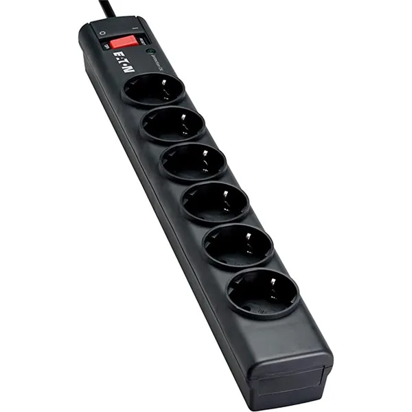 Eaton Protection Strip 6 DIN, produžni - napojni panel 6xSchuko, sa prenaponskom zaštitom, 1m