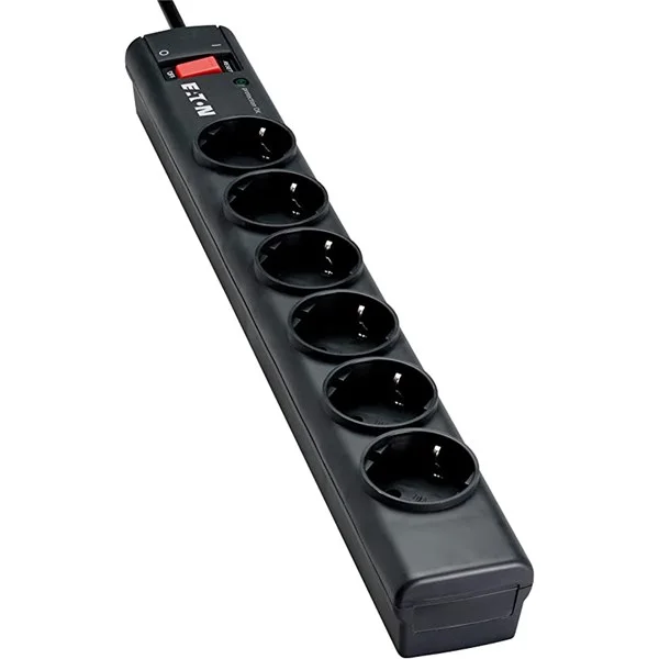 Eaton Protection Strip 6 DIN, produžni - napojni panel 6xSchuko, sa prenaponskom zaštitom, 1m