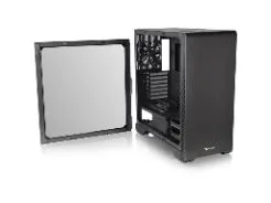 THERMALTAKE S300 Tempered Glass Mid-Tower Chassis, 120mm Standard Fan*1, USB 2.0*2/USB 3.0