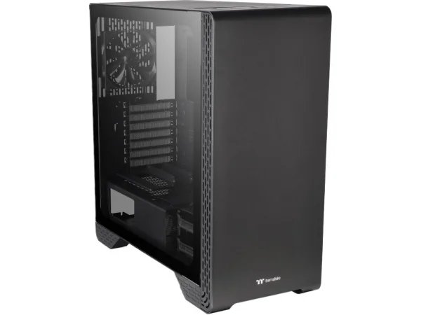 THERMALTAKE S300 Tempered Glass Mid-Tower Chassis, 120mm Standard Fan*1, USB 2.0*2/USB 3.0