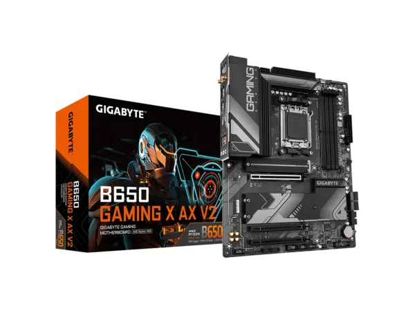 GIGABYTE AMD Ryzen MB B650 GAMING X AX V2, 4*DDR5 8000MHz, PCIe 5.0/2*PCIe 4.0, AM5, WIFI 6E,HDMI/DP