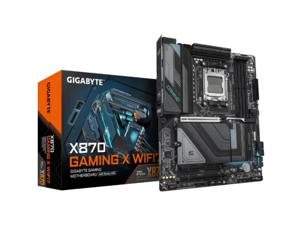 GIGABYTE AMD Ryzen MB X870 GAMING X WIFI7,4*DDR5 8200MT/s, 1*PCIe 5.0/3*M.2,USB4,DP,AM5,WIFI7,2.5GbE