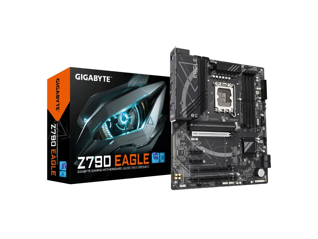 GIGABYTE INTEL MB Z790 EAGLE Rev 1.0 , 4*DDR5 7600MHz, 3*PCIe 4.0, HDMI/DP, 2.5GbE LAN, LGA 1700
