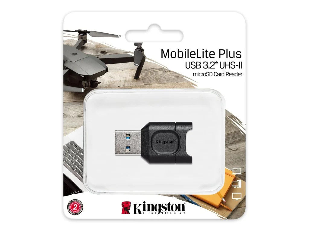 KINGSTON MobileLite Plus microSD Reader, UHS-II, UHS-I, USB 3.2 Gen 1